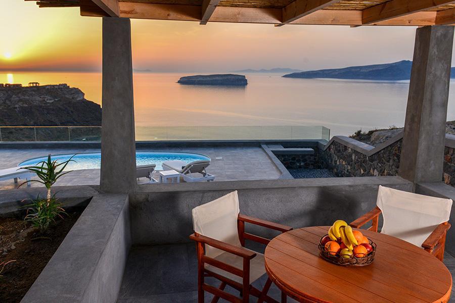 Our Villa Santorini Akrotiri  Luaran gambar