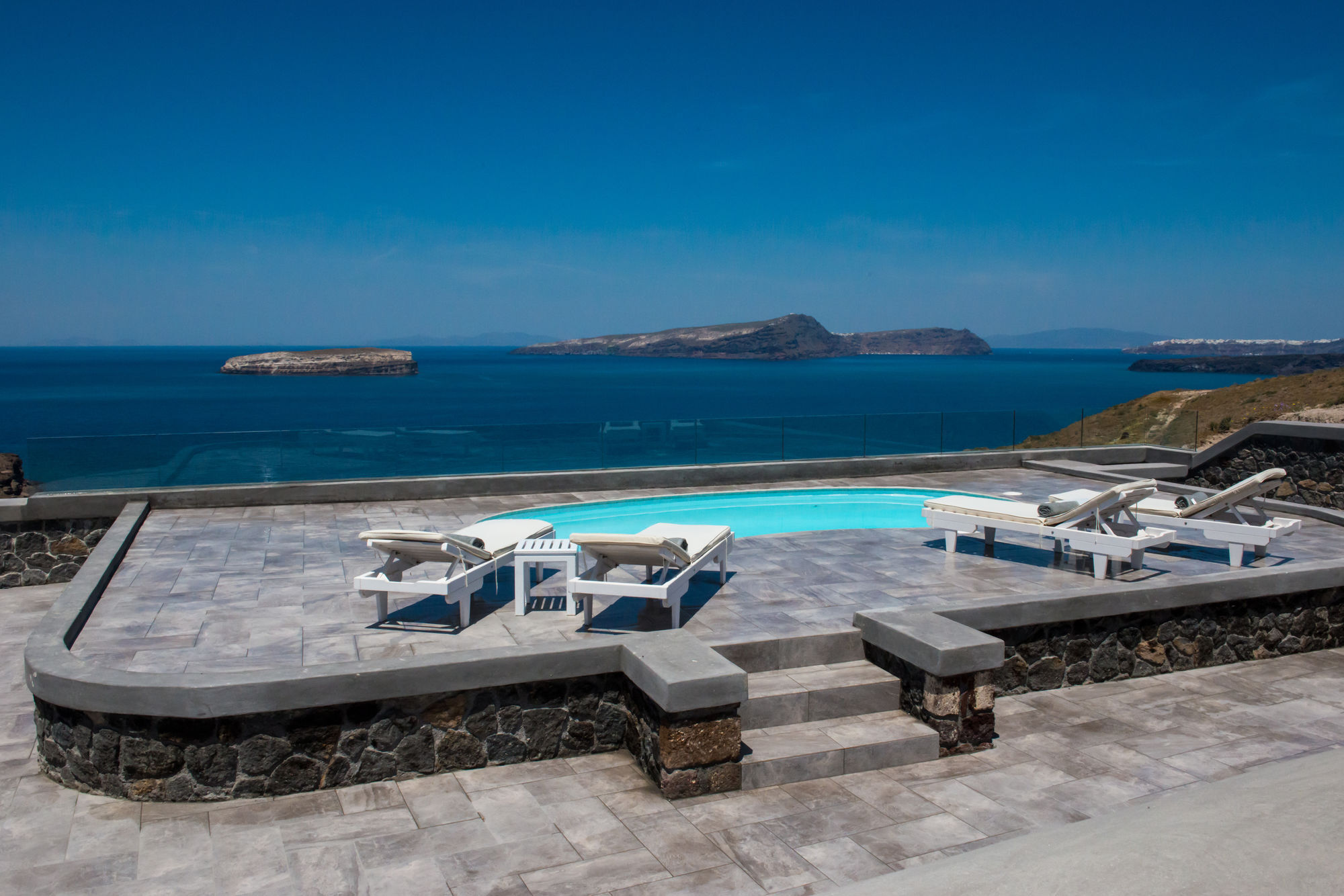 Our Villa Santorini Akrotiri  Luaran gambar