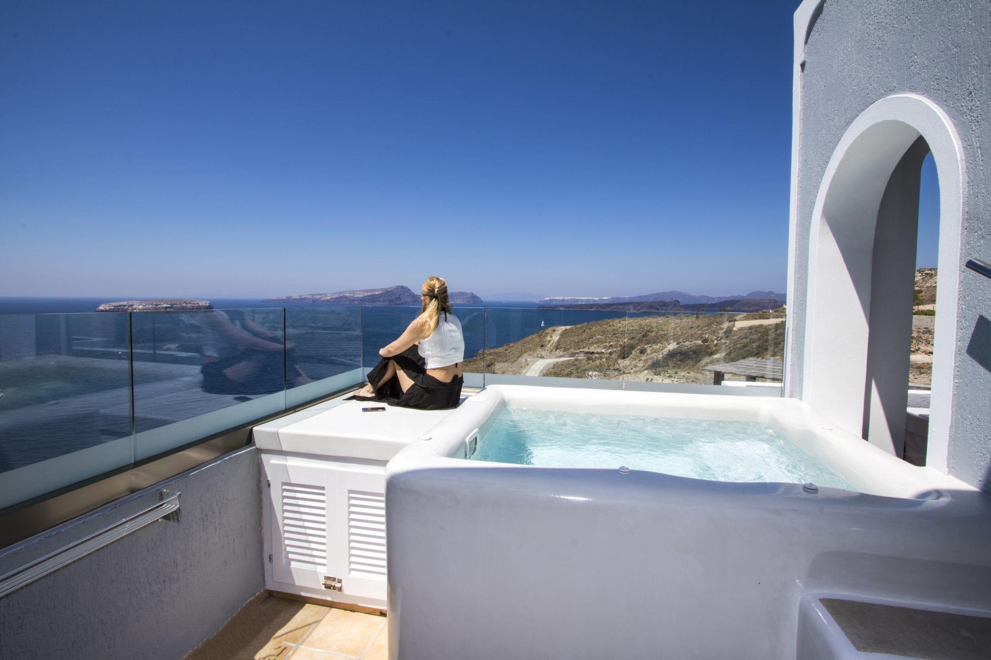 Our Villa Santorini Akrotiri  Luaran gambar