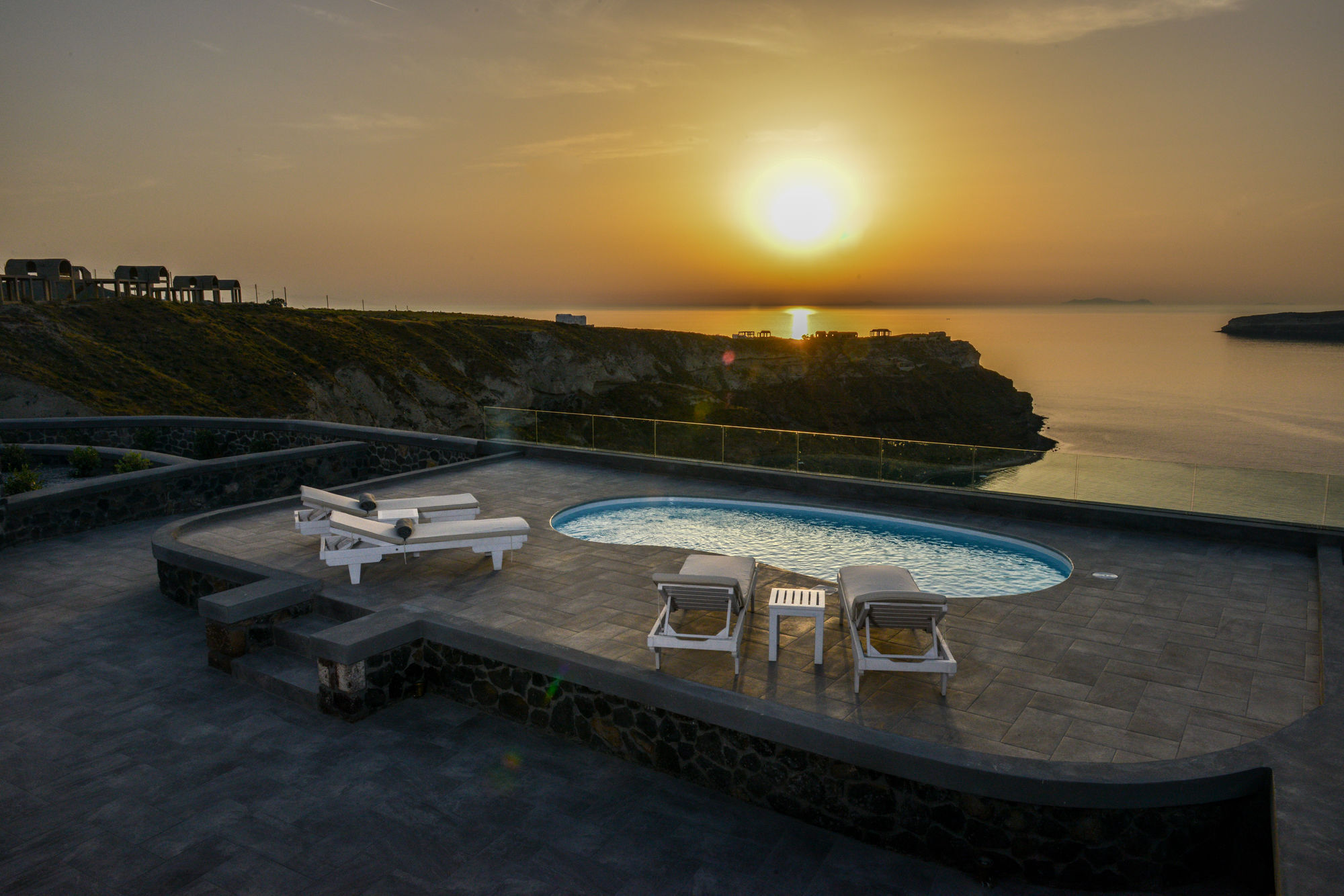 Our Villa Santorini Akrotiri  Luaran gambar